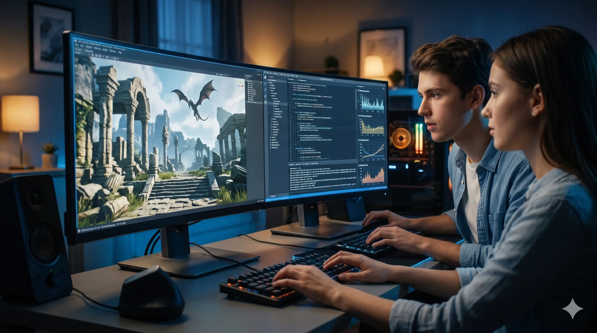 GameUP Türkiye oyun geliştirme programını tanıtan hero görseli